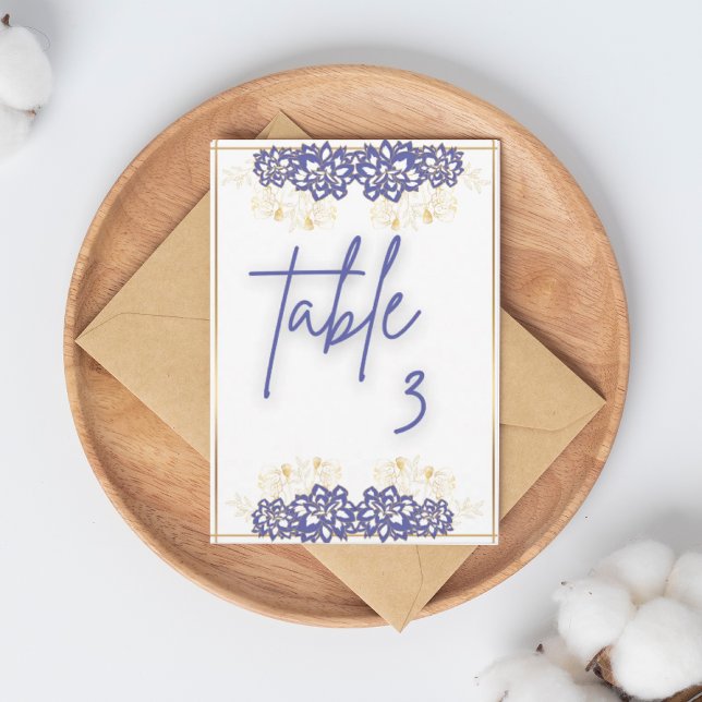 Babydusch Lila blommor Flat Bord-kort Tack Kort (Skapare uppladdad)