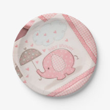 Babydusch pappra tallrikar