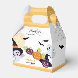 Babyduschaffär. Presentaskar