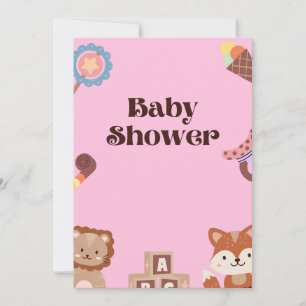 Babyduschinbjudan Inbjudningar
