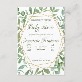 Babyduschinbjudan Inbjudningar