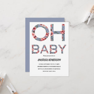 Babyduschinbjudan. Inbjudningar