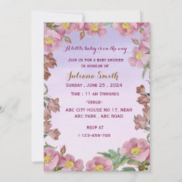 Babyduschinbjudan Inbjudningar