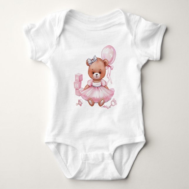 Babyduschkostymer. T Shirt (Framsida)