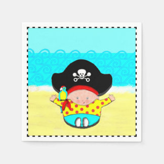 babyduschpojke pappersservett