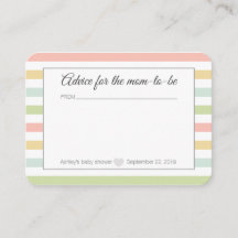 Babyduschråd till mamma