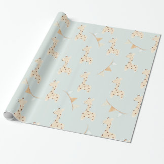 Babydussöt Giraffe Presentpapper