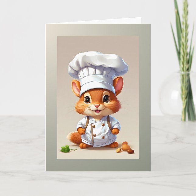 Babyekodkarkokillustration Tom Ledig hälsning  Kort (Framsida)