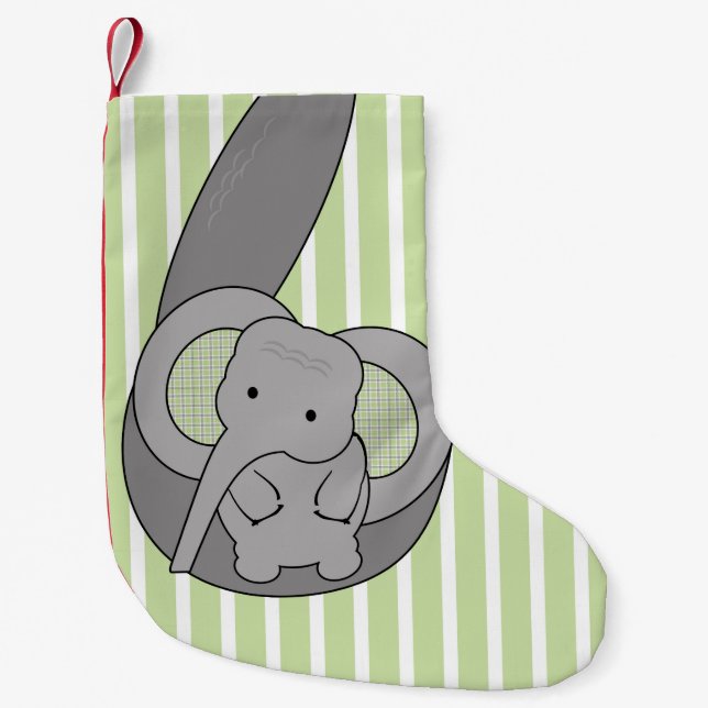 Babyelefant Liten Julstrumpa (Framsidan)