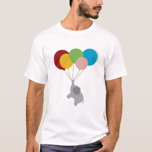 Babyelefant med ballongskjortan tee