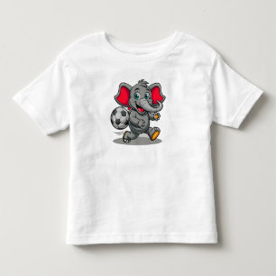 Babyelefant som spelar bordtennisgrafik t shirt