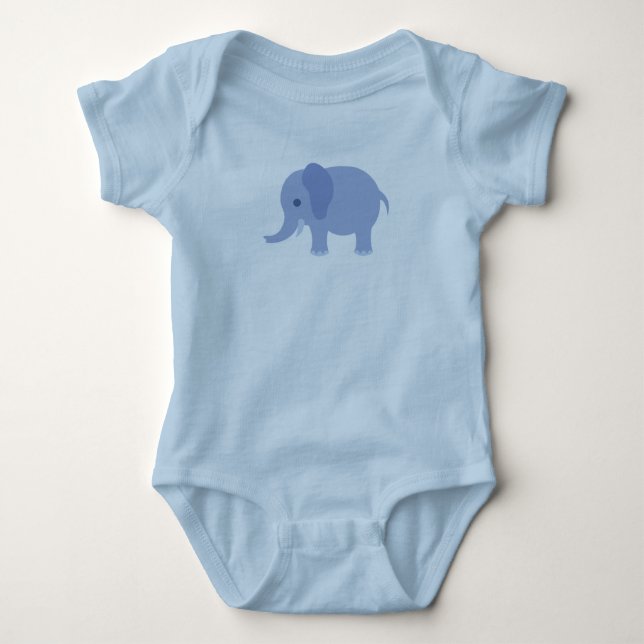 Babyelefant T-shirt (Framsida)