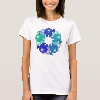BABYELEFANTBLÅTT T-SHIRT