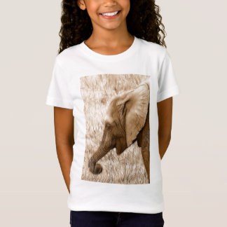 Babyelefanten lurar T-tröja T-shirt