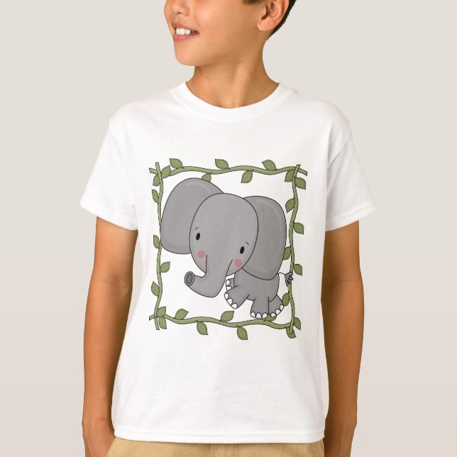 BabyelefantTshirts och gåvor T Shirt (Framsida)