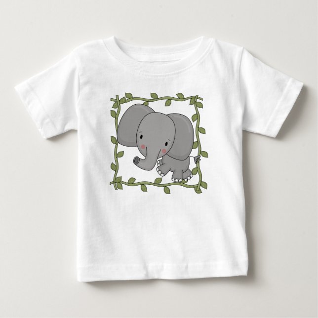 BabyelefantTshirts och gåvor Tee (Framsida)
