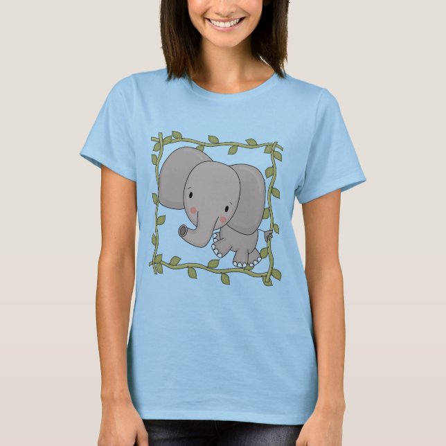 BabyelefantTshirts och gåvor Tee (Framsida)
