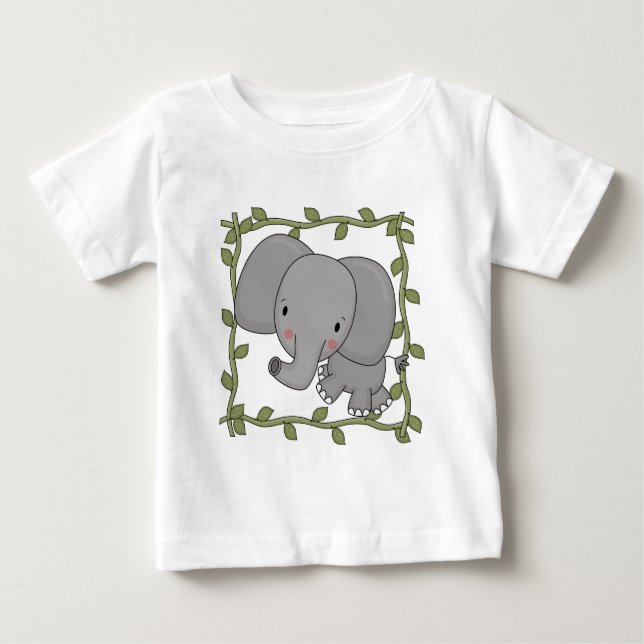 BabyelefantTshirts och gåvor Tee (Framsida)