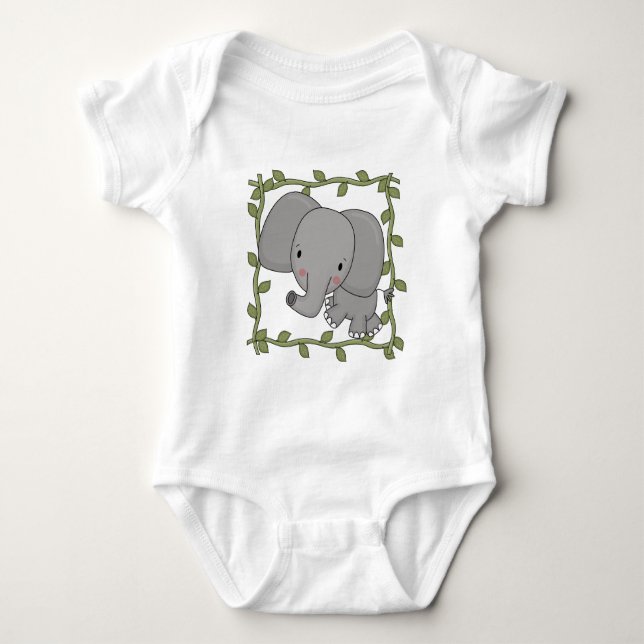 BabyelefantTshirts och gåvor Tee (Framsida)