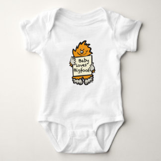 Babyen älskar Bigfoot Onsie Tröja