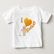 Babyen älskar jag hockey