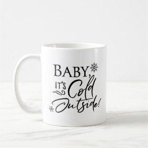 Babyen är det den kalla yttersidan - kaffemugg