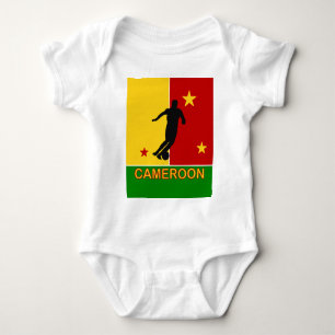 Babyen för Kamerunvärldsfotboll 2010 växer Tee Shirt