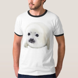 Babyen förseglar skjortan t-shirt