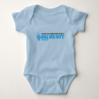 Babyen har kalla föräldrar som lyssnar för att tee shirt