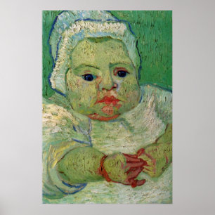 Babyen Marcelle Roulin av Vincent Van Gogh Poster
