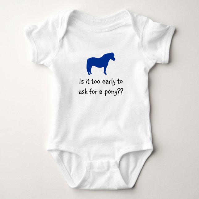 Babyen önskar ponnyn tröja (Framsida)