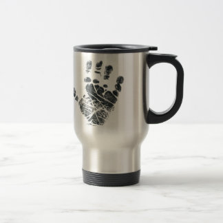 Babyen räcker Imprinttravel mug Resemugg