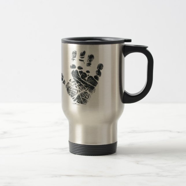 Babyen räcker Imprinttravel mug Resemugg (Höger)