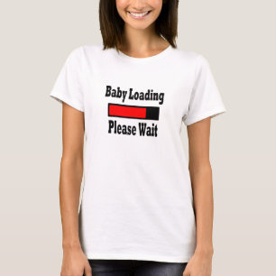 BABYEN SOM LADDAR, BEHAR VÄNTAN T SHIRT