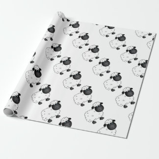 Babyfår för tacka presentpapper