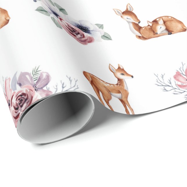 Babyfawn Presentpapper (Rullad Hörn)