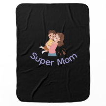 Babyfilt (Super Mamma-design).