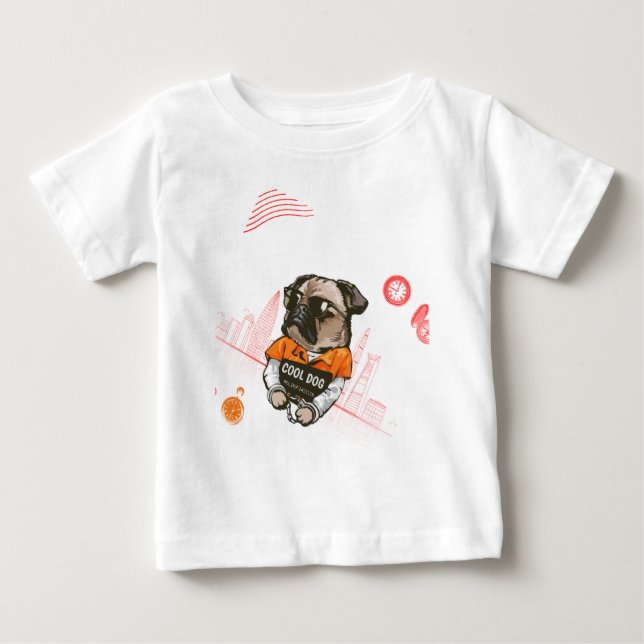 Babyfitad ärmlös body t shirt (Framsida)