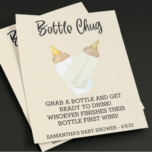 Babyflaska Drick Av Spel Dusch Klunk  (Skapare uppladdad)