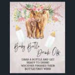 Babyflaska Drick Off Game Dusch Höglandsko<br><div class="desc">Denna design kan anpassas i det medföljande området genom att byta foto och/eller text. Eller så kan den anpassas ytterligare genom att klicka på "Anpassa denna mall" och sedan välja alternativet "klicka för att anpassa ytterligare" och ta bort eller ändra bakgrundsfärgen, lägga till text, ändra textens färg eller stil, eller...</div>