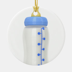 Babyflaska Julgransprydnad Keramik