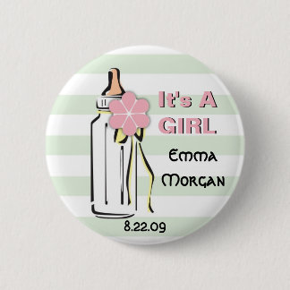 Babyflaskflickan knäppas knapp