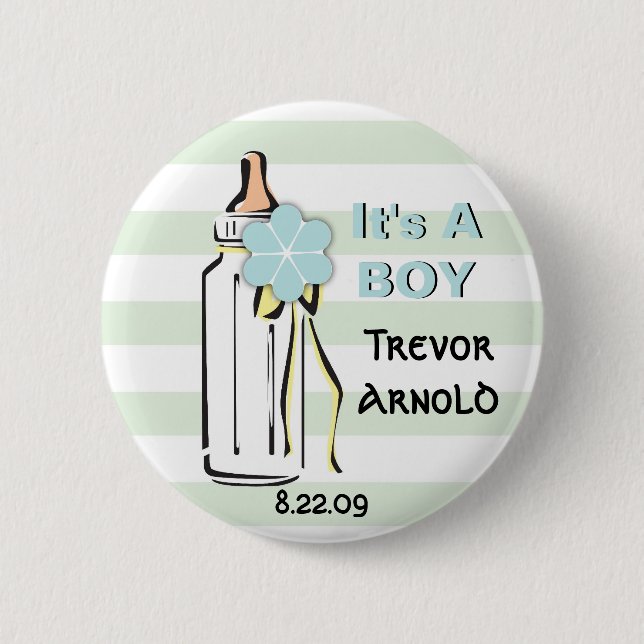 Babyflaskpojken knäppas knapp (Framsida)