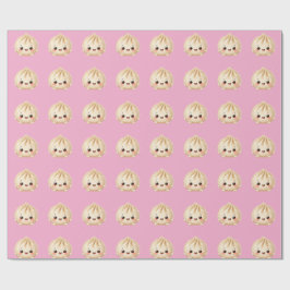 Babyflicka dumplings omslagspapper presentpapper