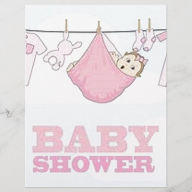 BABYFlicka PARTY ARTIKLAR DEKOR (Framsida)