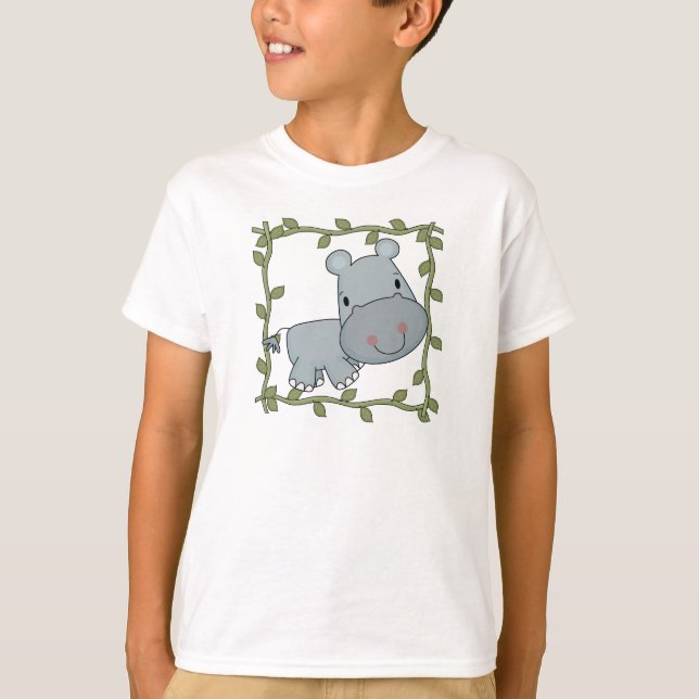 BabyflodhästT-tröja och gåvor Tee Shirt (Framsida)
