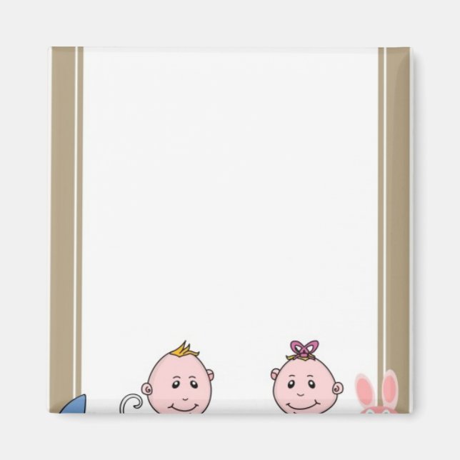 BABYFÖRSÄLJNING FÖRÄLDER MAMMA PAPPA MAGNET (Framsidan)
