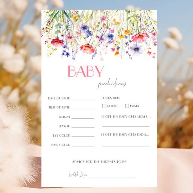 Babyförutsägelser Wildflower-spel (Skapare uppladdad)