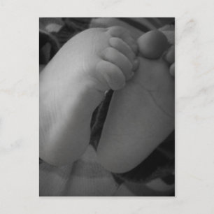 Babyfot Vykort