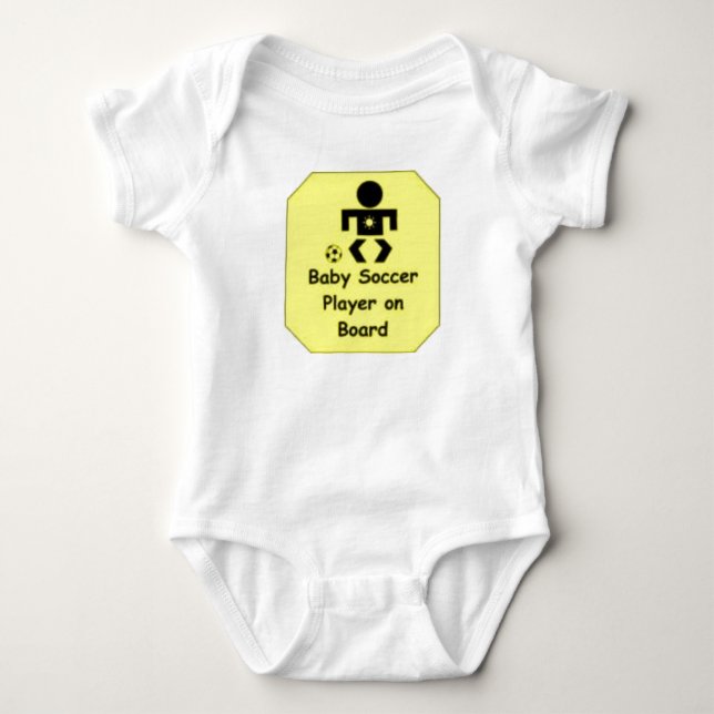 Babyfotbollspelare Tee (Framsida)
